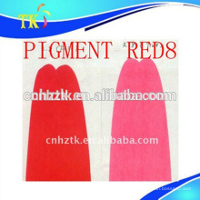 Pigmento Vermelho 8 / PR8 / Vermelho Rápido F4R Para Tintas De Impressão, tintas, impressão têxtil etc.